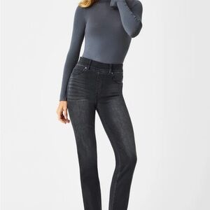 SPANX Women's Charcoal Skinny Jeans